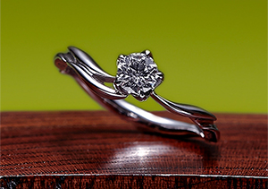 お花の婚約指輪で特別なプロポーズを！秋編：花桔梗