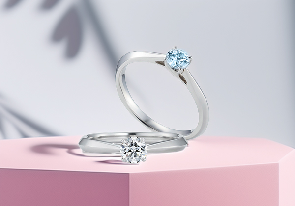 【婚約指輪】プロポーズで人気のシンプルデザイン！CAFERING / オリエンタルビューティー