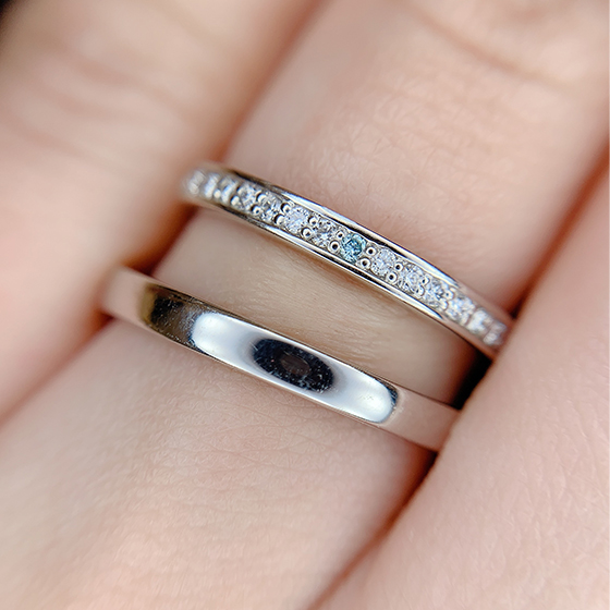 Sweet Blue Diamond 1308887 1308886 – 浜松市最大級の婚約指輪や結婚 
