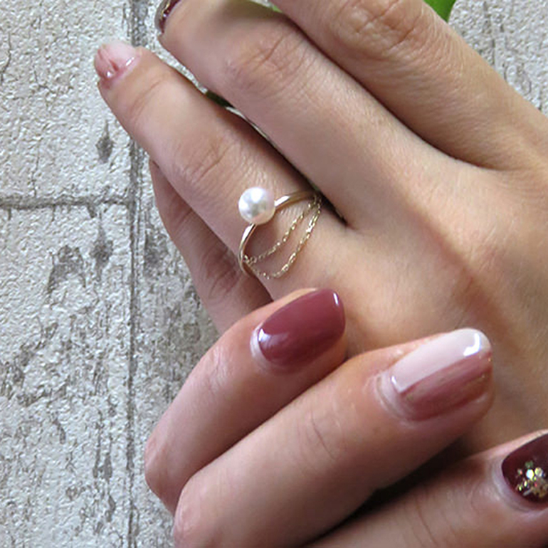 アコヤ真珠リング (5.5mm-6.0mm) – 浜松市最大級の婚約指輪や結婚指輪